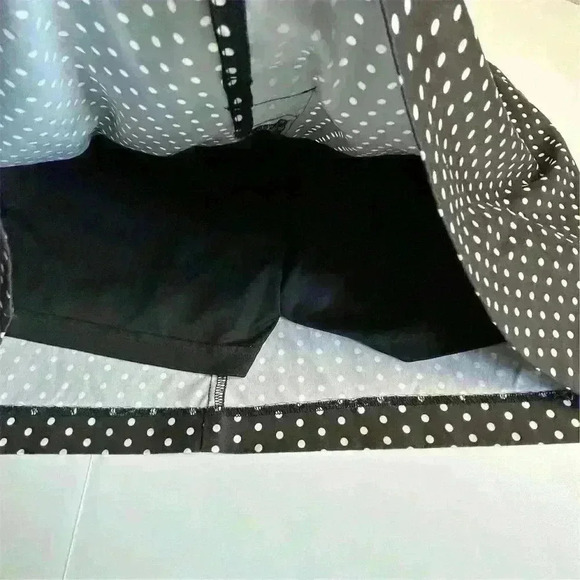 Izod Women's Size 14 Black Polka Dot Skort Casual Stretch Golf Tennis Pickleball - Picture 8 of 15